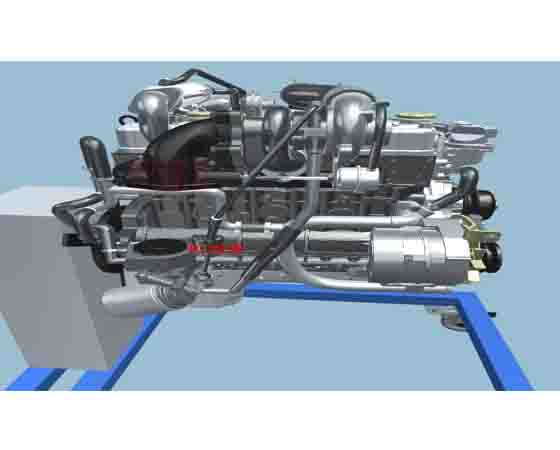 大眾系列發(fā)動(dòng)機(jī)仿真教學(xué)軟件